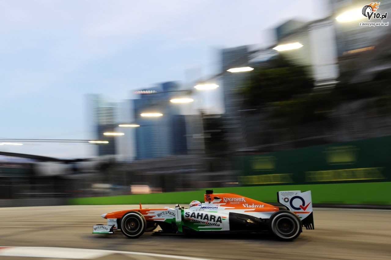 GP Singapuru 2013 - pitkowe treningi