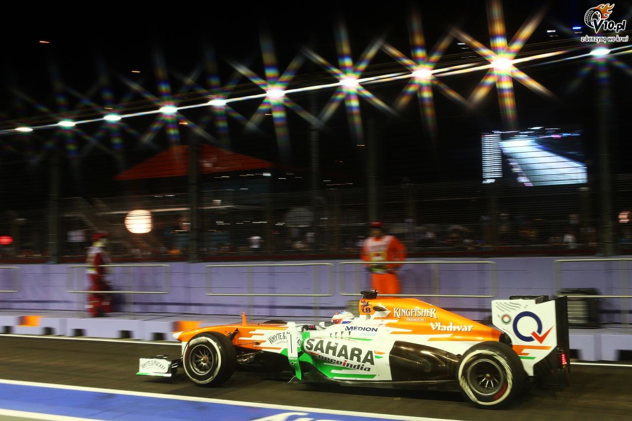 GP Singapuru 2013 - pitkowe treningi