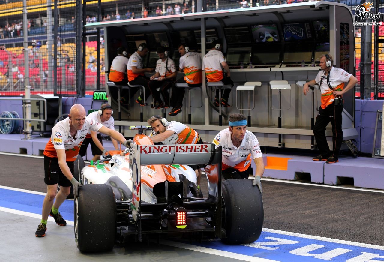 GP Singapuru 2013 - pitkowe treningi