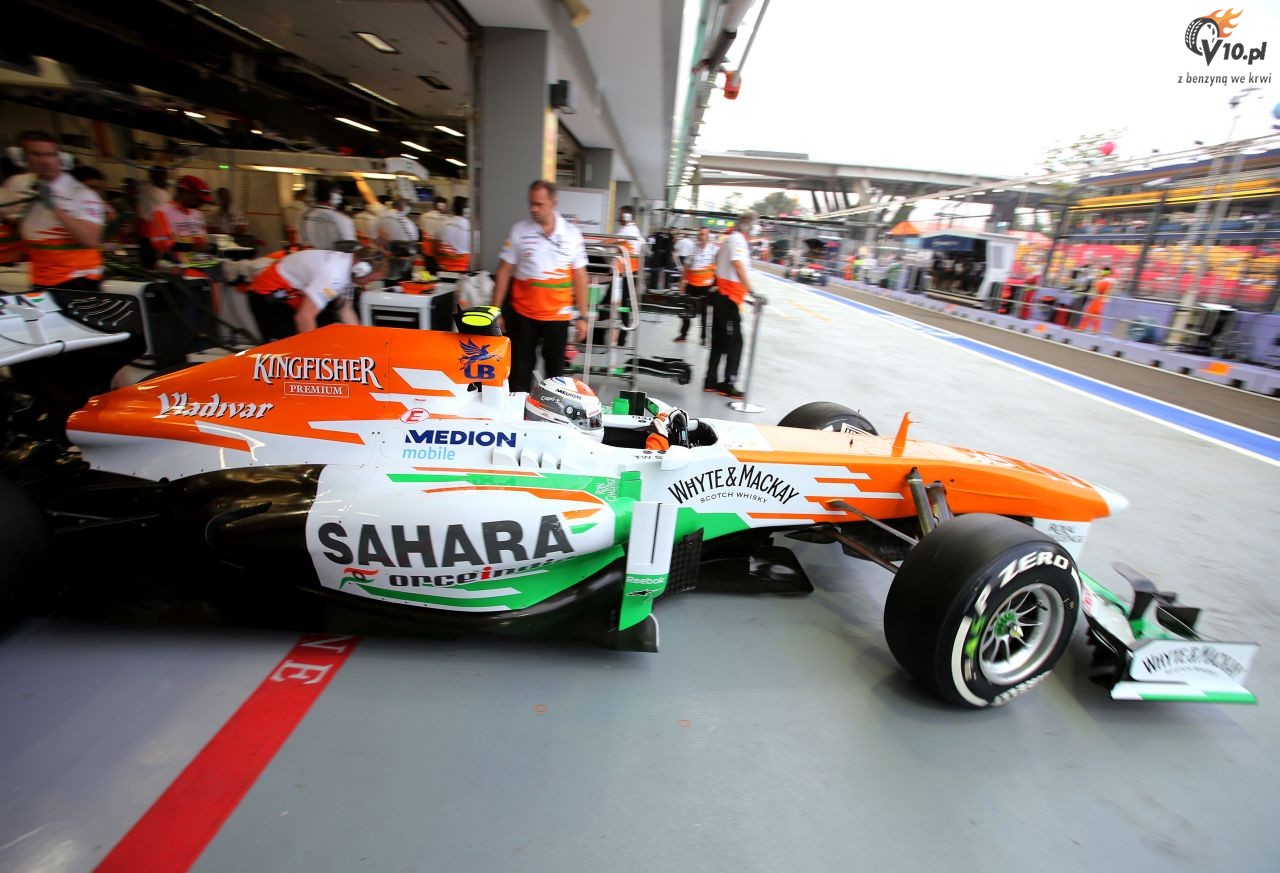 GP Singapuru 2013 - pitkowe treningi