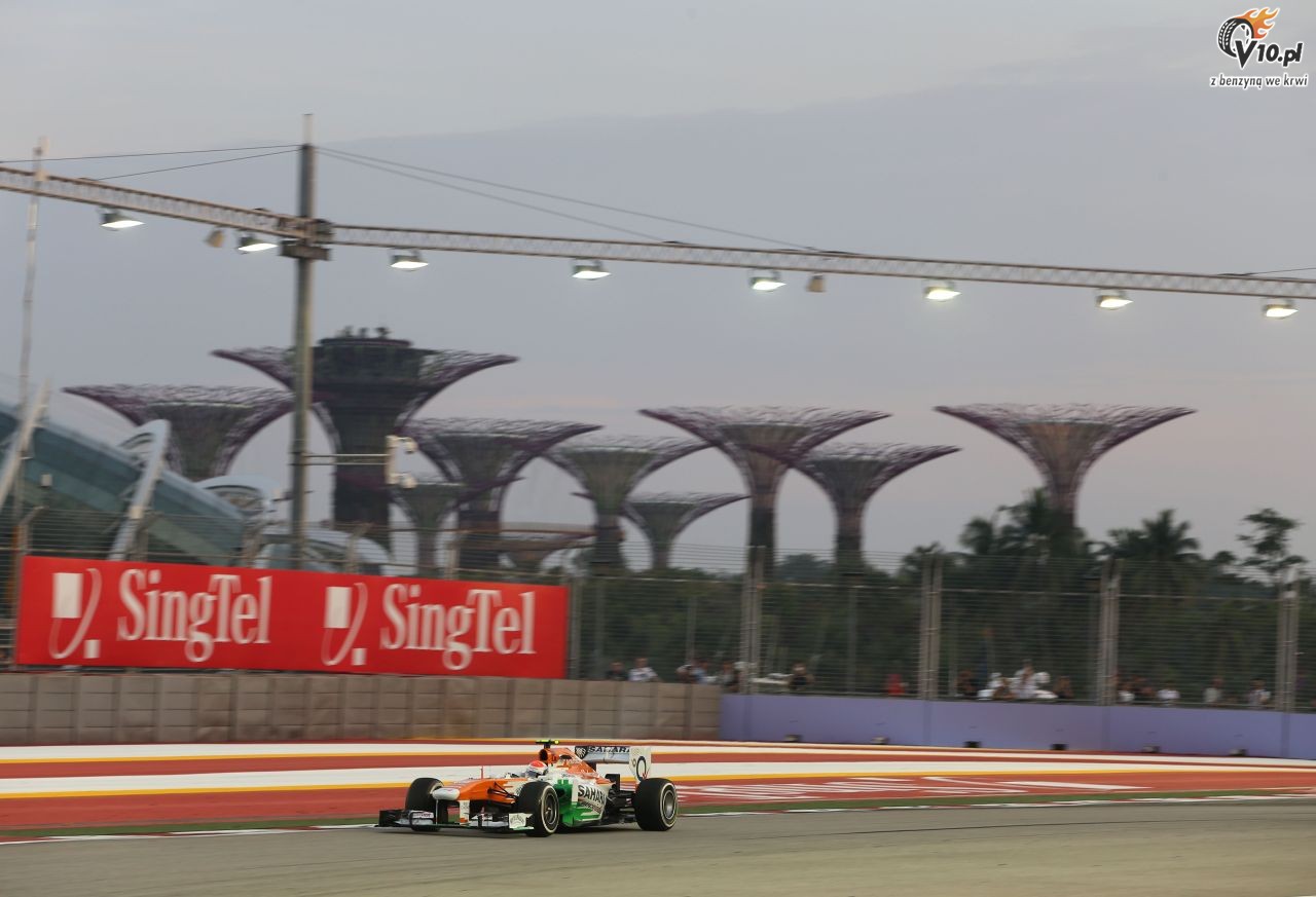 GP Singapuru 2013 - pitkowe treningi