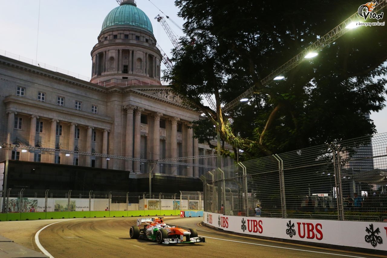 GP Singapuru 2013 - pitkowe treningi