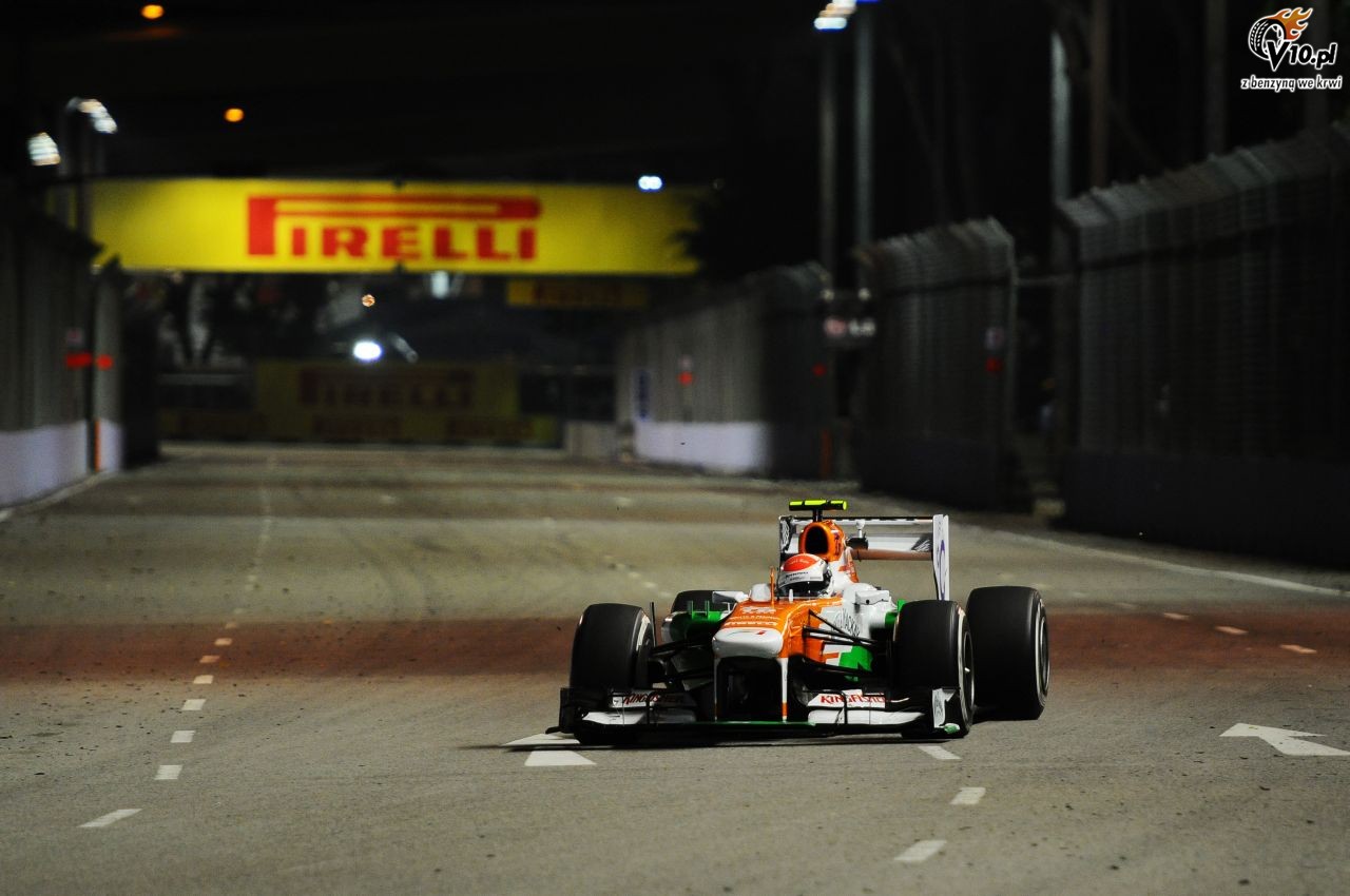 GP Singapuru 2013 - pitkowe treningi