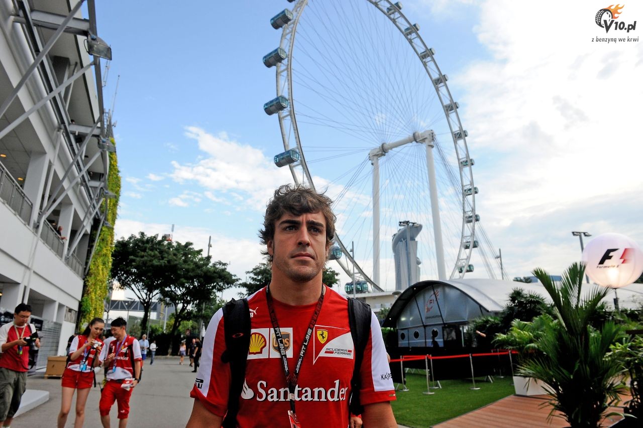 GP Singapuru 2013 - przygotowania