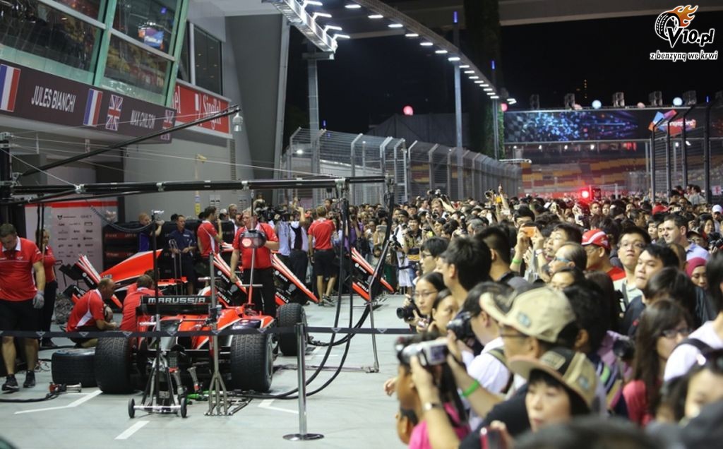 GP Singapuru 2013 - przygotowania