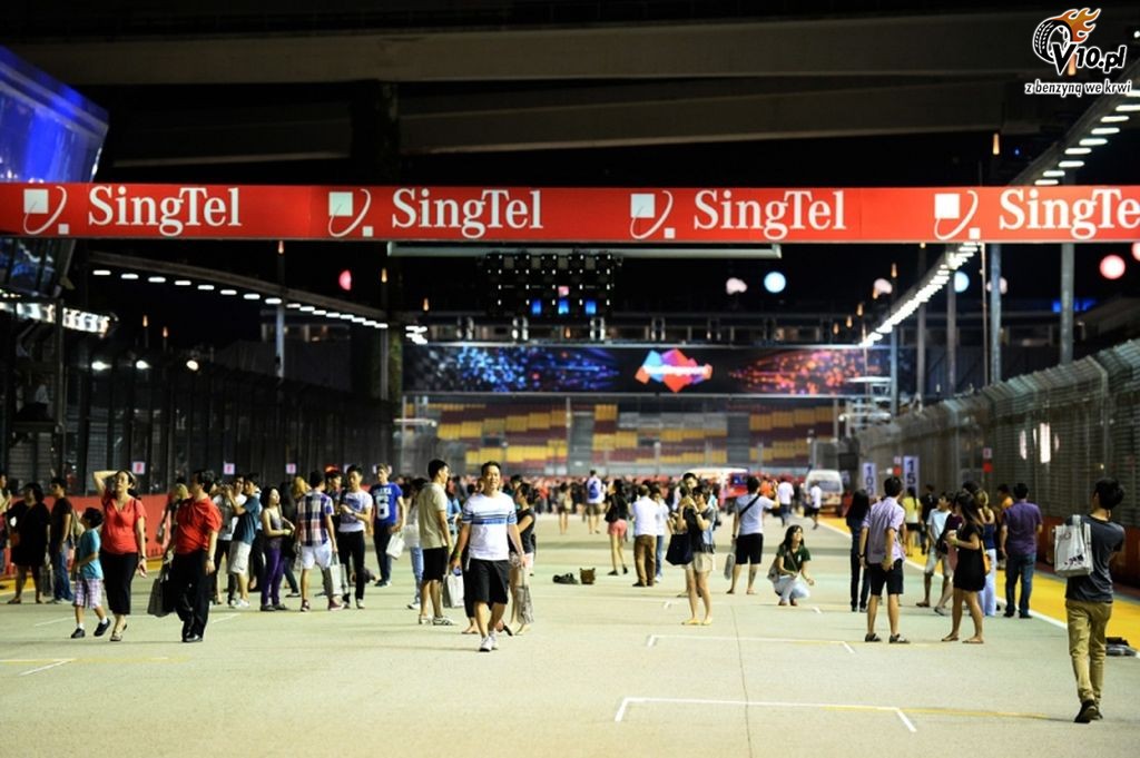 GP Singapuru 2013 - przygotowania