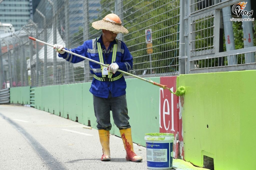 GP Singapuru 2013 - przygotowania
