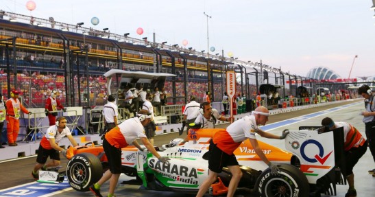 GP Singapuru 2013 - sobotni trening i kwalifikacje