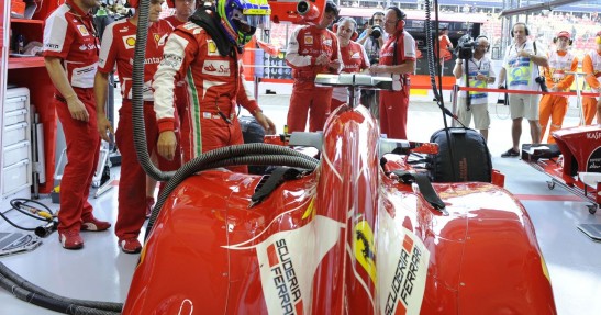 GP Singapuru 2013 - sobotni trening i kwalifikacje