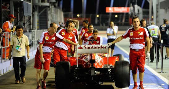 GP Singapuru 2013 - sobotni trening i kwalifikacje