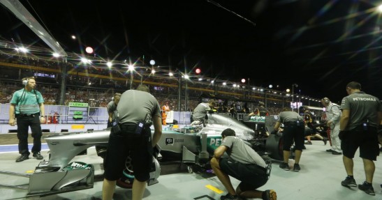 GP Singapuru 2013 - sobotni trening i kwalifikacje