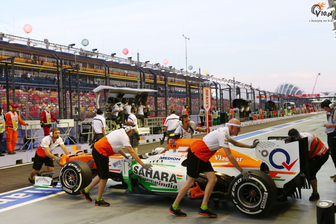 GP Singapuru 2013 - sobotni trening i kwalifikacje