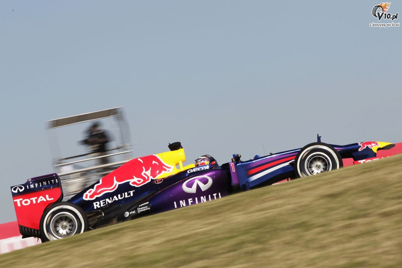 GP USA - 3. trening: Vettel dalej pierwszy, szybki Hulkenberg
