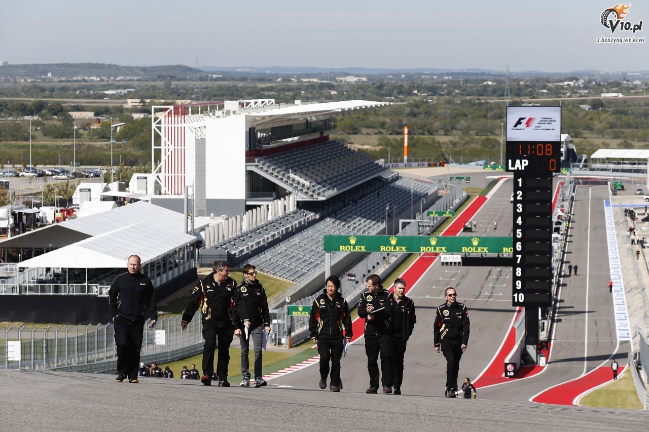 GP USA 2013 - przygotowania