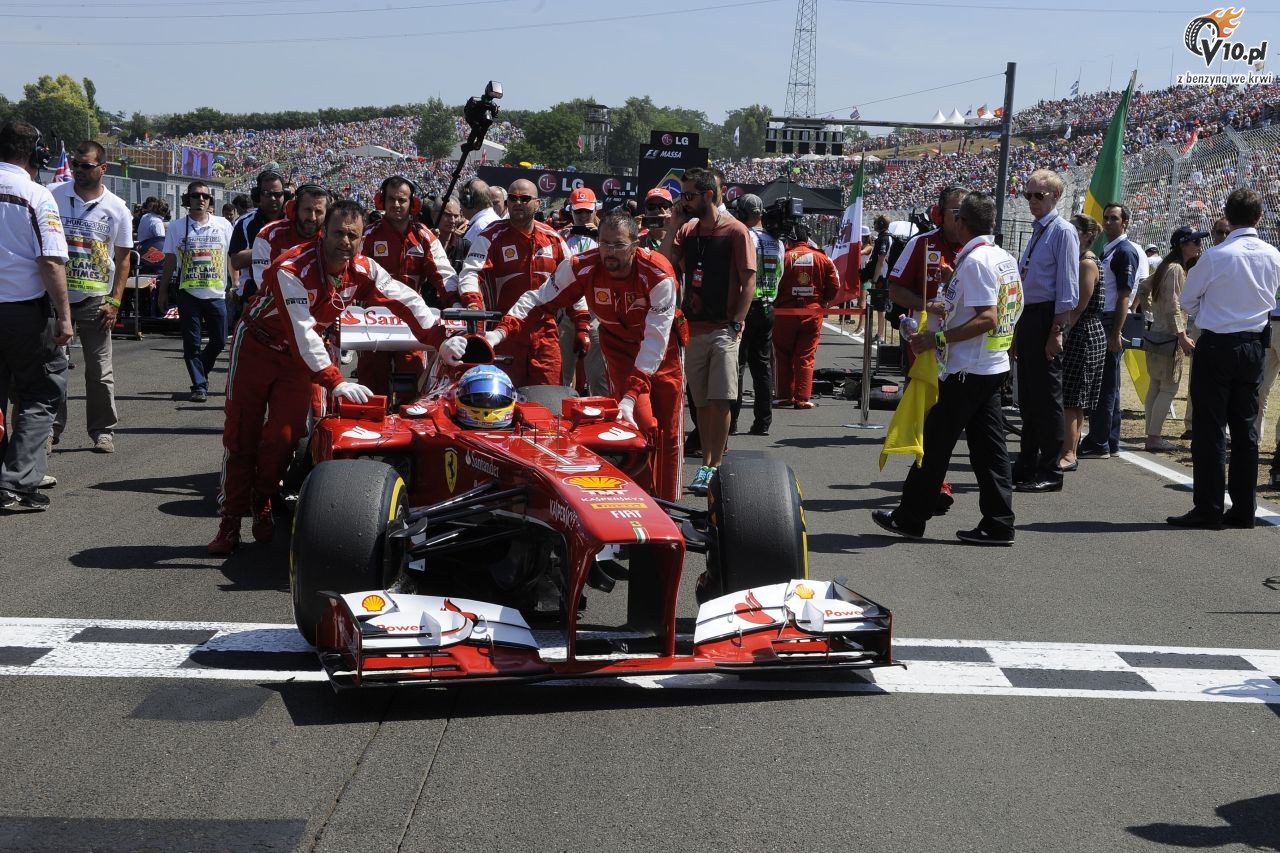 Ferrari zaniepokojone spadkiem konkurencyjnoci w wycigu. Wina opon?