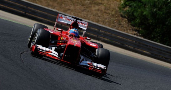 GP Węgier 2013 - piątkowe treningi