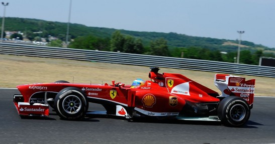 GP Węgier 2013 - piątkowe treningi