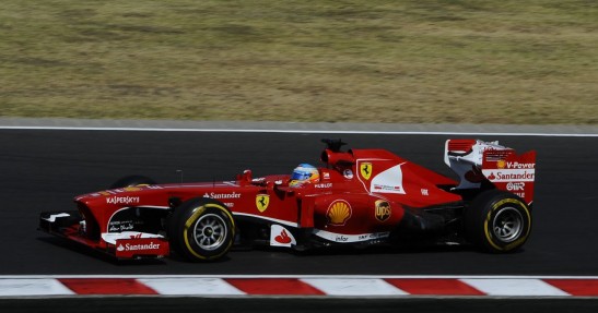 GP Węgier 2013 - piątkowe treningi