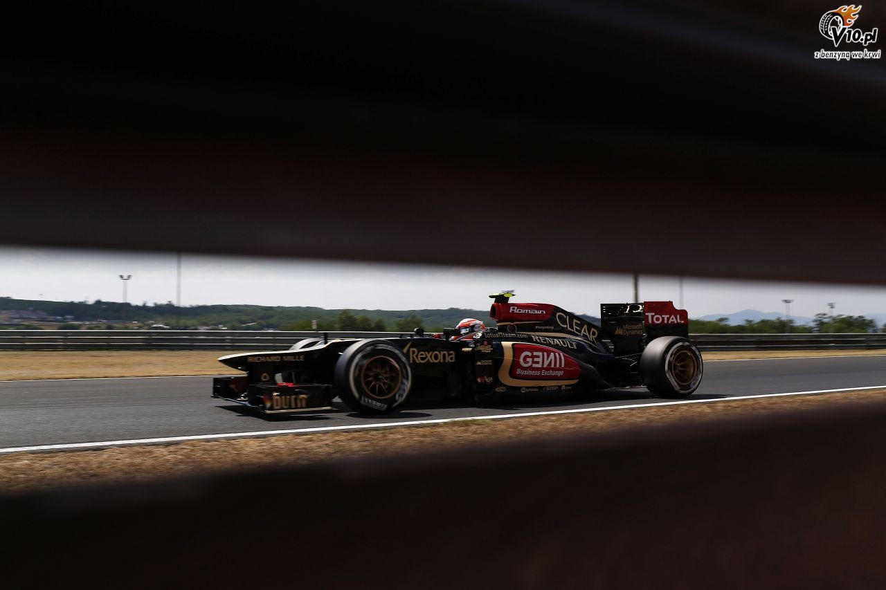 Grosjean ukarany za kolizj z Buttonem