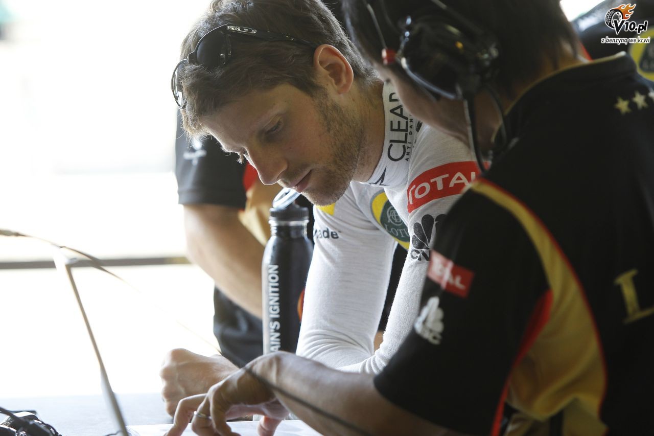 Grosjean unikn wykluczenia z wynikw kwalifikacji za zbyt elastyczn podog