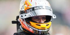 Grosjean ukarany za kolizj z Buttonem