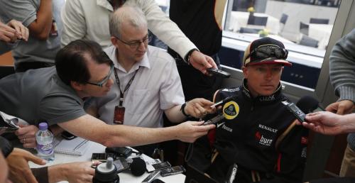 Raikkonen sprawdza na Silverstone pasywny DRS, Lotus pewny mocnego tempa obu bolidw