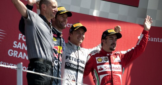 GP Wielkiej Brytanii 2013 - wyścig