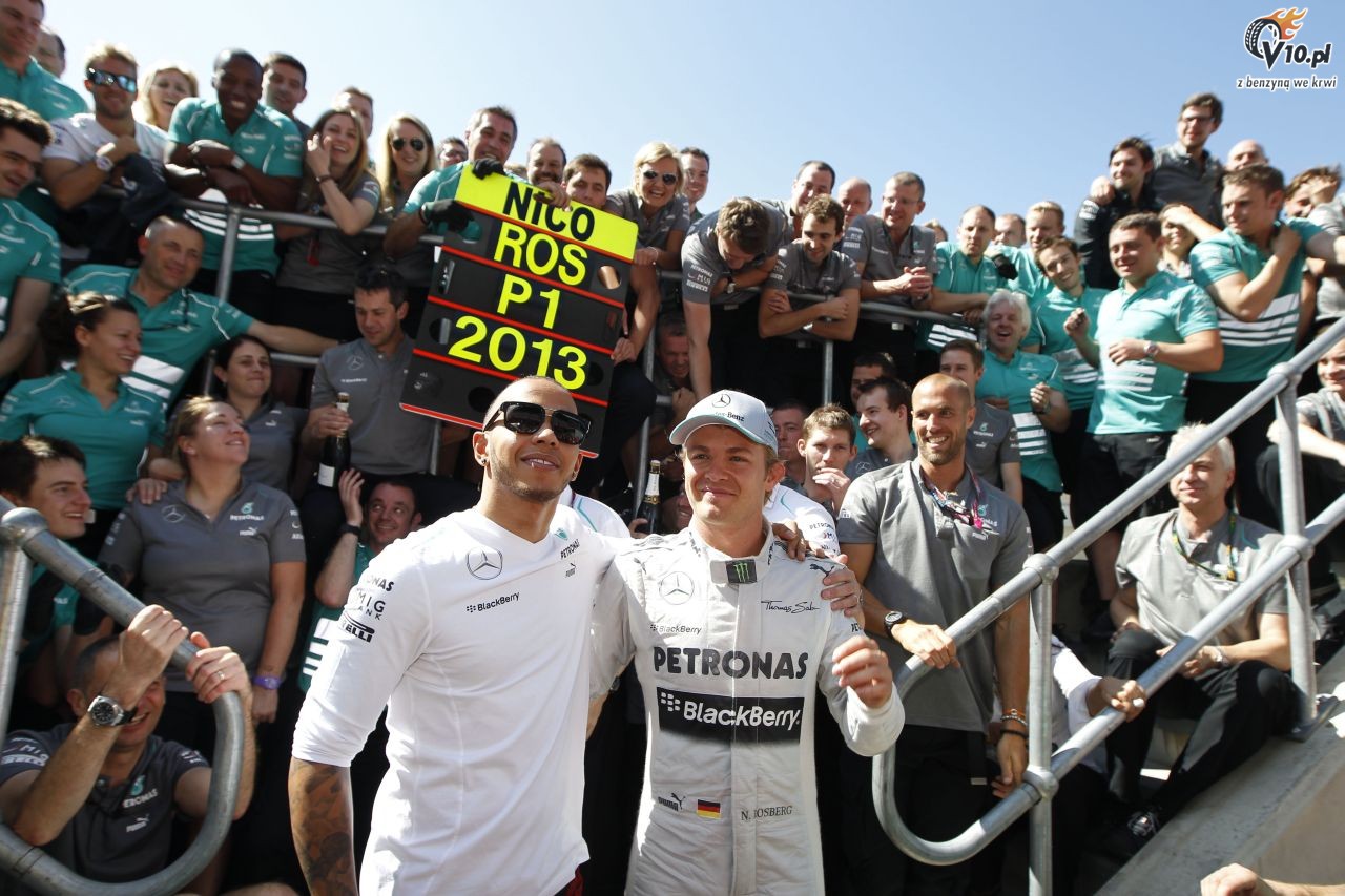 Mercedes liczy na zwycistwo Hamiltona