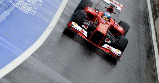 GP Wielkiej Brytanii 2013 - piątkowe treningi