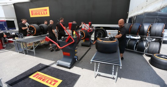 GP Włoch 2013 - przygotowania