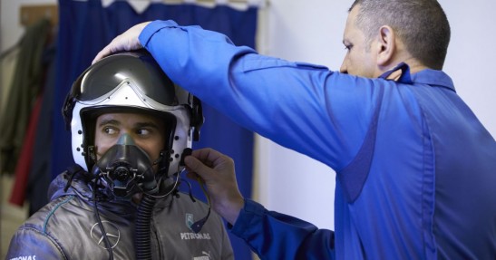 Lewis Hamilton - lot myśliwcem RAF