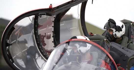 Lewis Hamilton - lot myśliwcem RAF