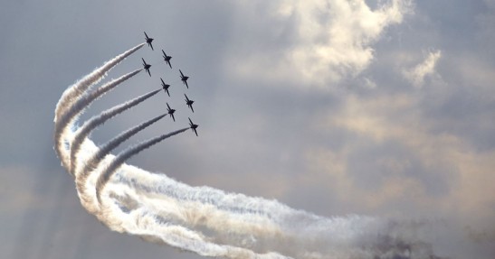 Lewis Hamilton - lot myśliwcem RAF