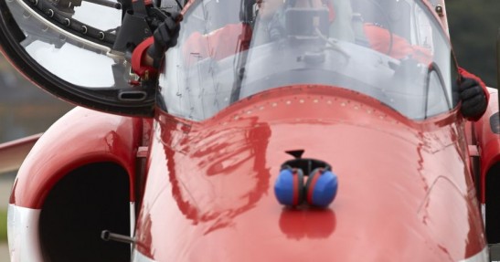 Lewis Hamilton - lot myśliwcem RAF