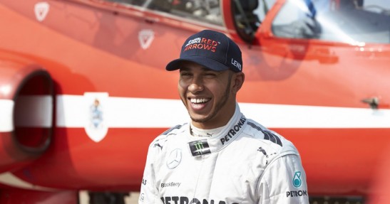 Lewis Hamilton - lot myśliwcem RAF