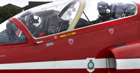 Lewis Hamilton - lot myśliwcem RAF