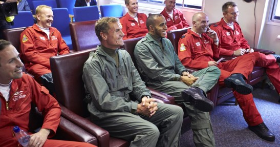 Lewis Hamilton - lot myśliwcem RAF