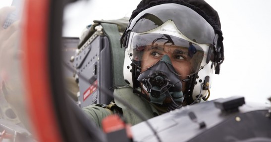 Lewis Hamilton - lot myśliwcem RAF