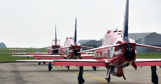 Lewis Hamilton - lot myśliwcem RAF