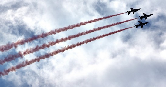 Lewis Hamilton - lot myśliwcem RAF