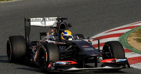 I Testy F1 w Barcelonie 2013 - dzień pierwszy