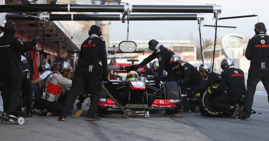 I Testy F1 w Barcelonie 2013 - dzień pierwszy