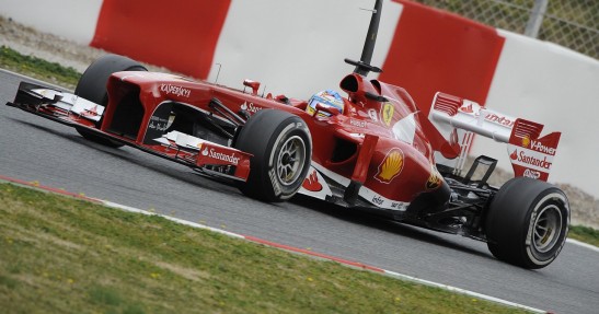 I Testy F1 w Barcelonie 2013 - dzień pierwszy