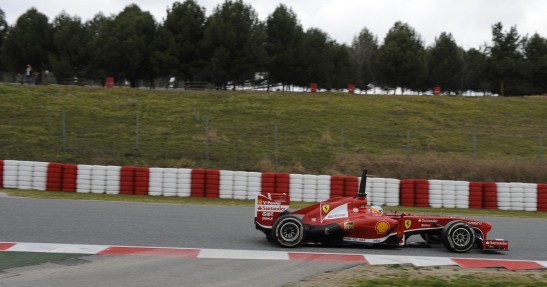 I Testy F1 w Barcelonie 2013 - dzień pierwszy