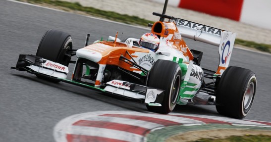 I Testy F1 w Barcelonie 2013 - dzień pierwszy