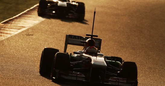 I Testy F1 w Barcelonie 2013 - dzień pierwszy