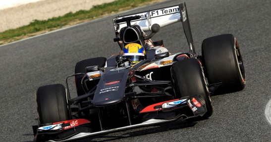 I Testy F1 w Barcelonie 2013 - dzień pierwszy