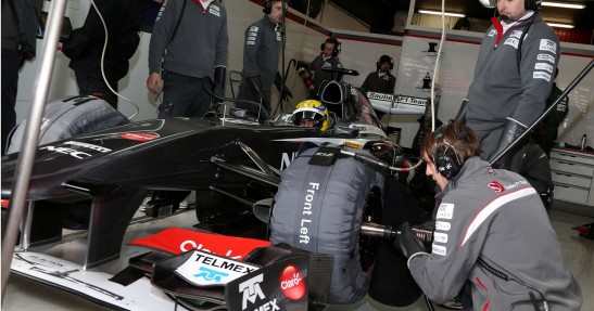 I Testy F1 w Barcelonie 2013 - dzień pierwszy