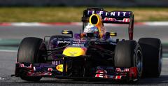 Vettel niezmartwiony problemami Red Bulla drugiego dnia test�w