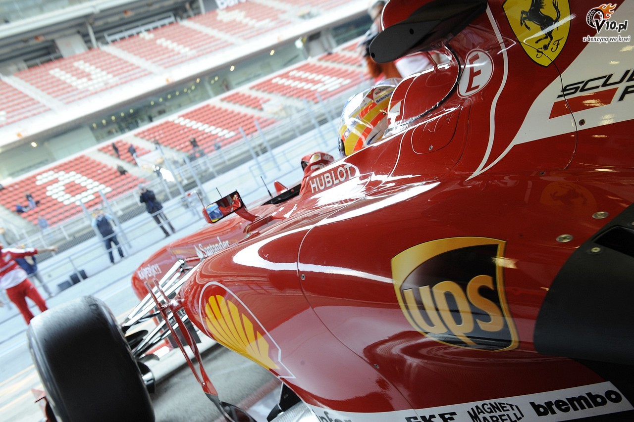 I Testy F1 w Barcelonie 2013 - dzie pierwszy